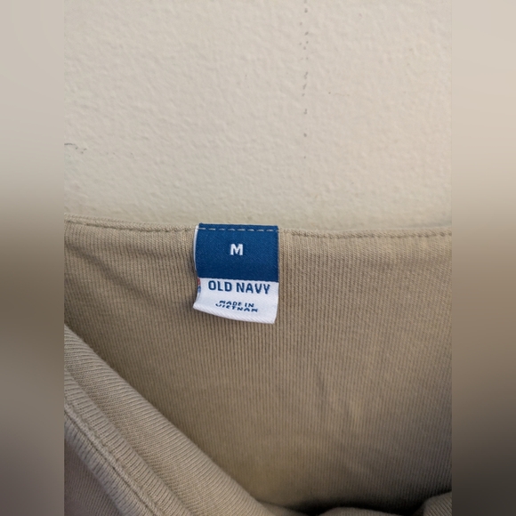 Old Navy Olive Green Midi Cotton Tank Dress Size M - Picture 2 of 4